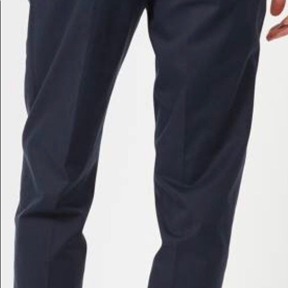 Sandro Mens Marine Straight-leg Pants Size 40/30us - Picture 4 of 10